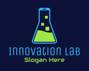 Mobile Chemistry Lab logo design