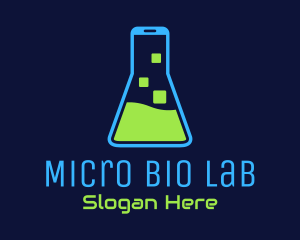 Mobile Chemistry Lab logo design