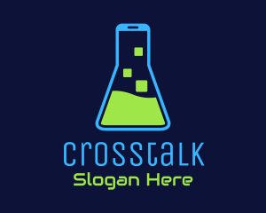 Chemical Engineer - Mobile Chemistry Lab logo design