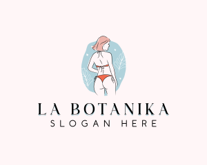 Sexy Bikini Girl logo design
