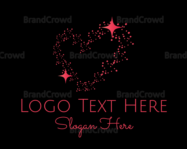 Red Starry Heart Logo