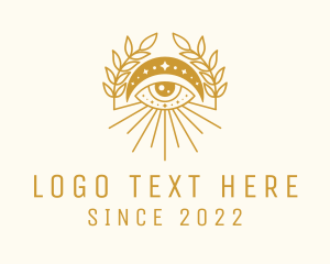 Tarot - Tarot Moon Eye logo design