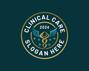 Medical Wings Clinic logo design