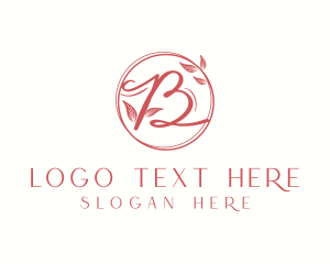 Event - Pink Beauty Product Letter B logo design