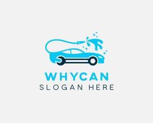Wrench Auto Car Washing    Logo