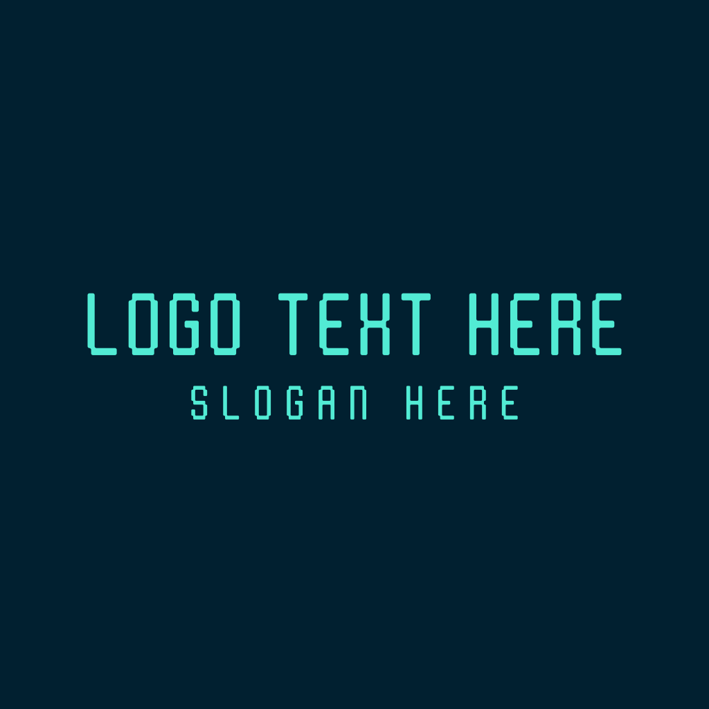 Digital Neon Brand Logo | BrandCrowd Logo Maker | BrandCrowd | BrandCrowd