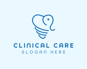 Elephant Dental Clinic  logo design