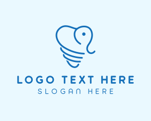 Hygienist - Elephant Dental Clinic logo design