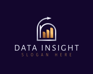 Statistic - Statistics Chart Arrow logo design