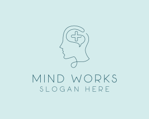 Mental Health Psychiatry Therapy logo design