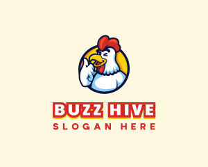 Chicken Food Restaurant logo design