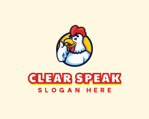 Chicken Food Restaurant logo design