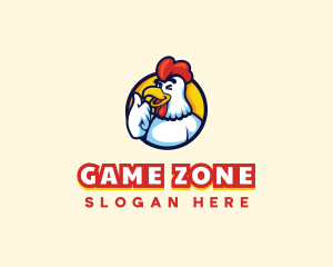 Chicken Food Restaurant logo design