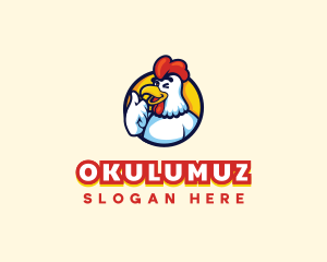 Chicken Food Restaurant logo design