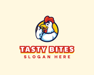 Chicken Food Restaurant logo design