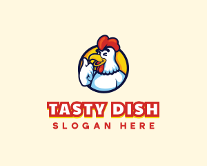 Chicken Food Restaurant logo design