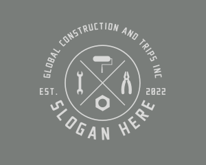 Hardware Construction Tools logo design