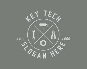 Hardware Construction Tools logo design