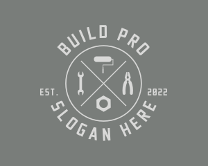 Construction - Hardware Construction Tools logo design