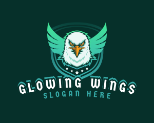 Eagle Wings Protection logo design