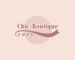 Chic - Feminine Chic Shop logo design