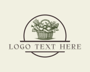 Fresh Vegetable Basket Logo