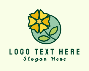 Fragrance - Daffodil Flower Garden logo design