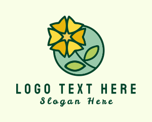 Scent - Daffodil Flower Garden logo design
