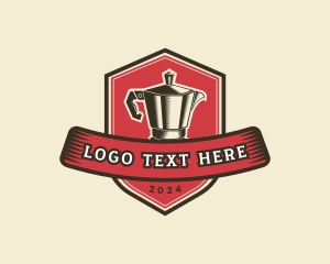 Espresso Coffee Brew  Logo