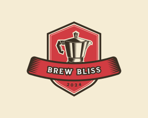 Espresso Coffee Brew  logo design