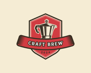 Espresso Coffee Brew  logo design