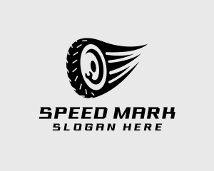 Speed Tire Motor Wheel logo design