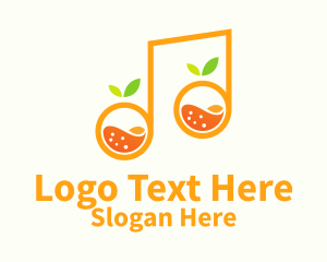Orange Note Juice  Logo