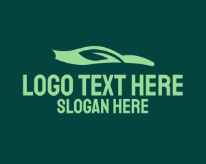 Car Silhouette - Car Design Style logo design