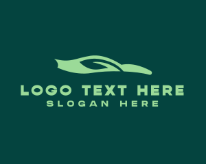 Automobile - Eco Auto Vehicle logo design