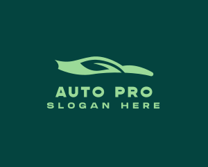 Eco Auto Vehicle logo design