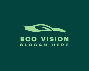 Eco Auto Vehicle logo design