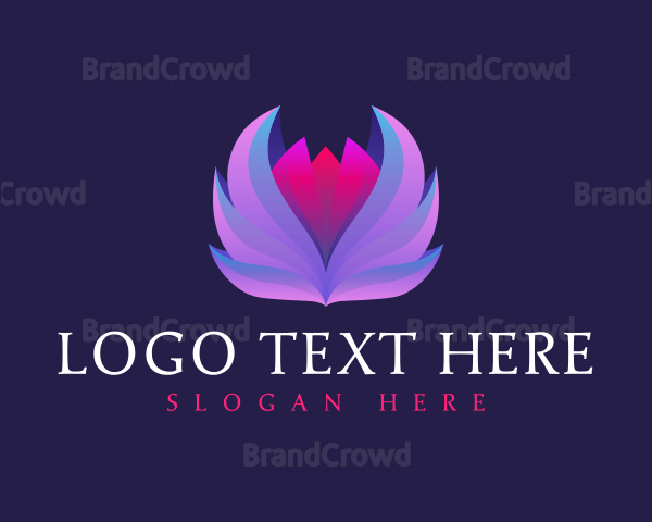 Lotus Flower Wellness Logo