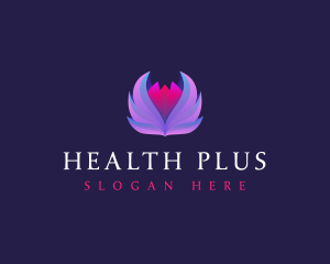 Lotus Flower Wellness logo design