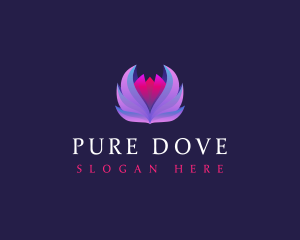 Lotus Flower Wellness logo design