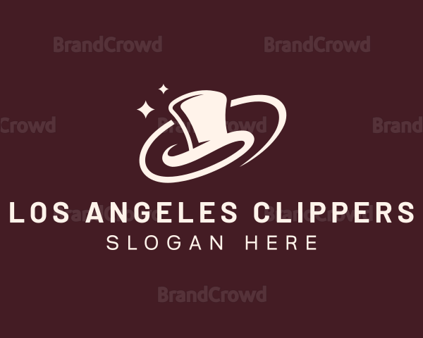 Circus Magician Hat Logo