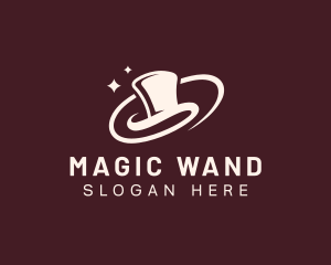 Circus Magician Hat  logo design