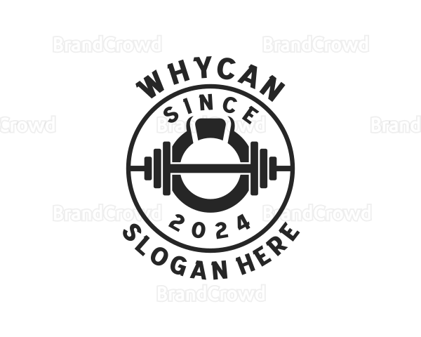 Bodybuilding Gym Weightlifter Logo