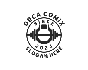 Bodybuilding Gym Weightlifter Logo