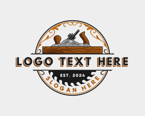 Remodeling - Planer Wood Carpentry logo design