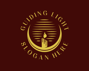 Candle Light Vigil logo design