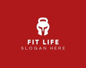 Knight Kettlebell Fitness  logo design