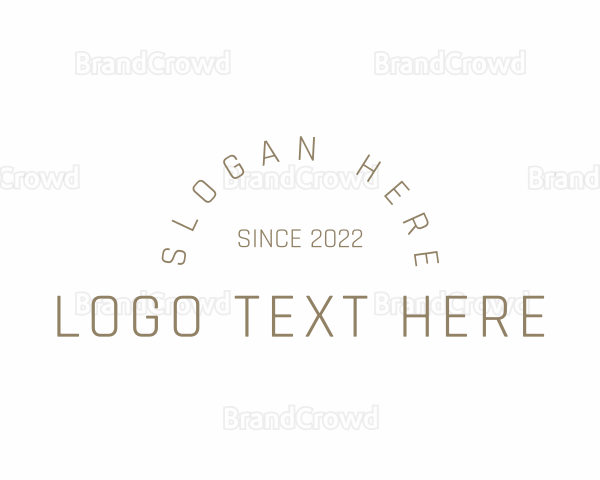 Modern Minimalist Business Logo