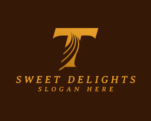 Creative - Generic Swoosh Business Letter T logo design