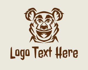 Grizzly - Gaming Grizzly Bear logo design